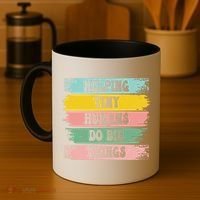 Brushstroke Helping Tiny Humans Do Big Things Speed Teacher Coffee Mug thumb 4