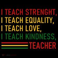 Black History Teacher Teach Strenght Equality Love Kindness Coffee Mug thumb 5