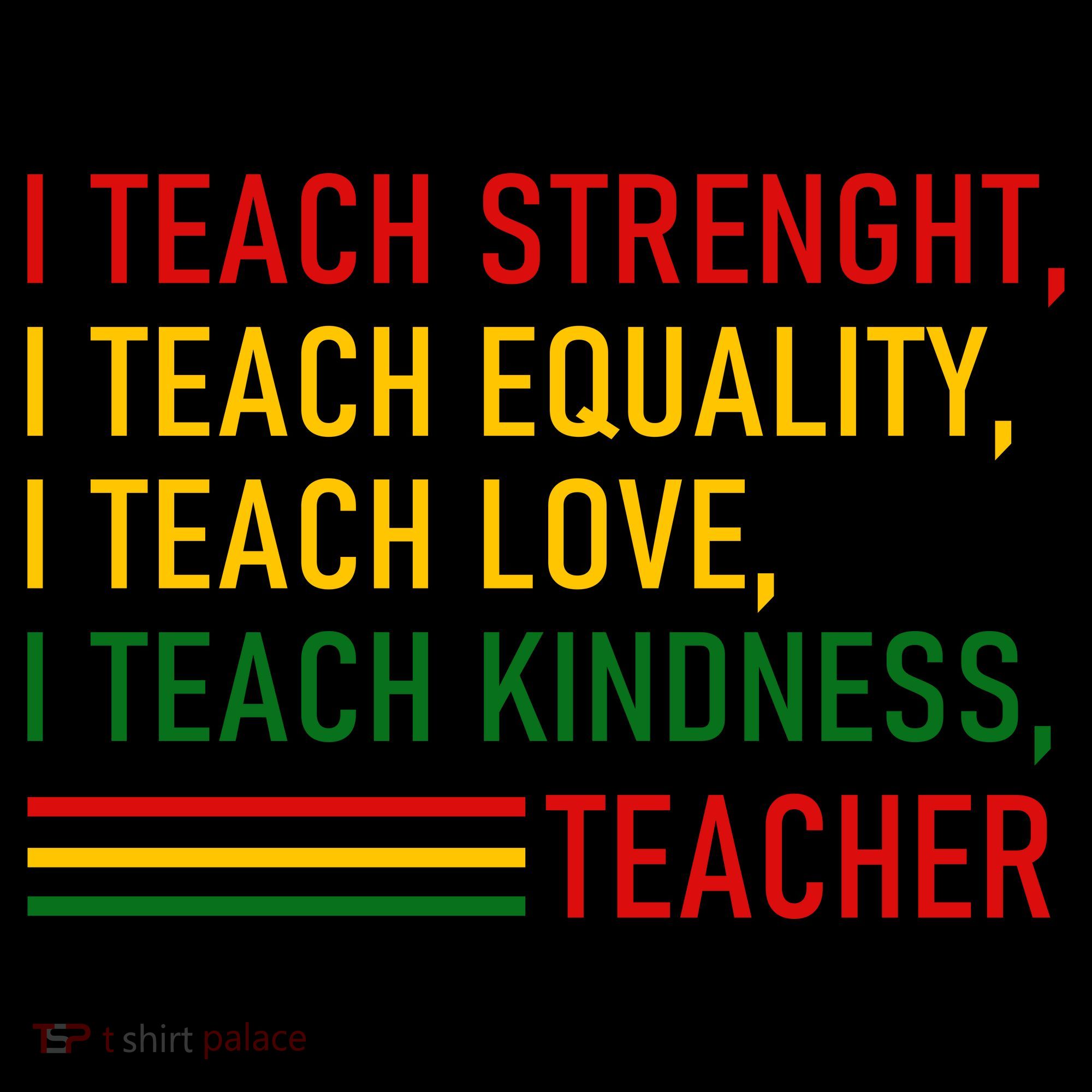Black History Teacher Teach Strenght Equality Love Kindness Coffee Mug