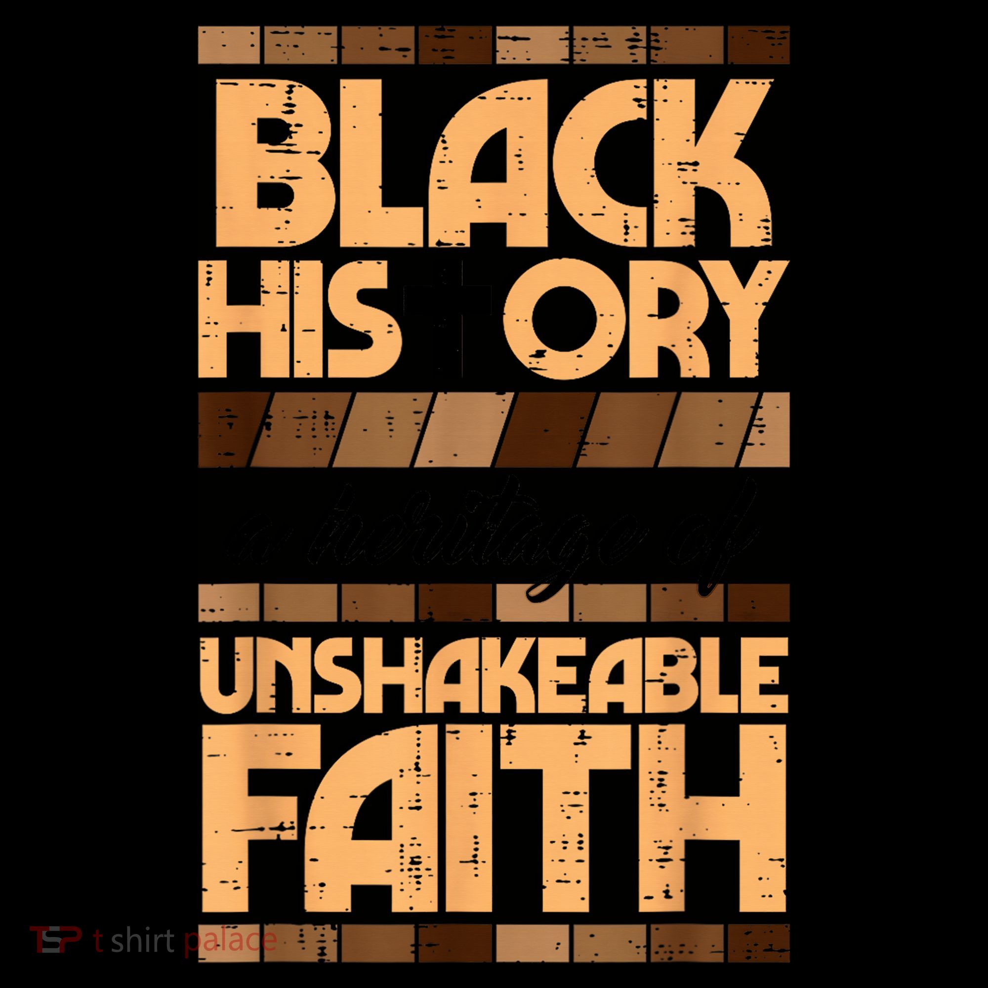 Black History Unshakeable Faith Christian Coffee Mug