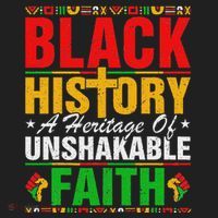Black History Unshakeable Faith Junenth African American Beanie thumb 2