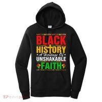 Black History Unshakeable Faith Junenth African American Women's Hoodie thumb 0