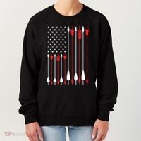 Bow Hunting Usa American Flag Archery Cute Gift Bow Hunter Women's Sweatshirt thumb 0