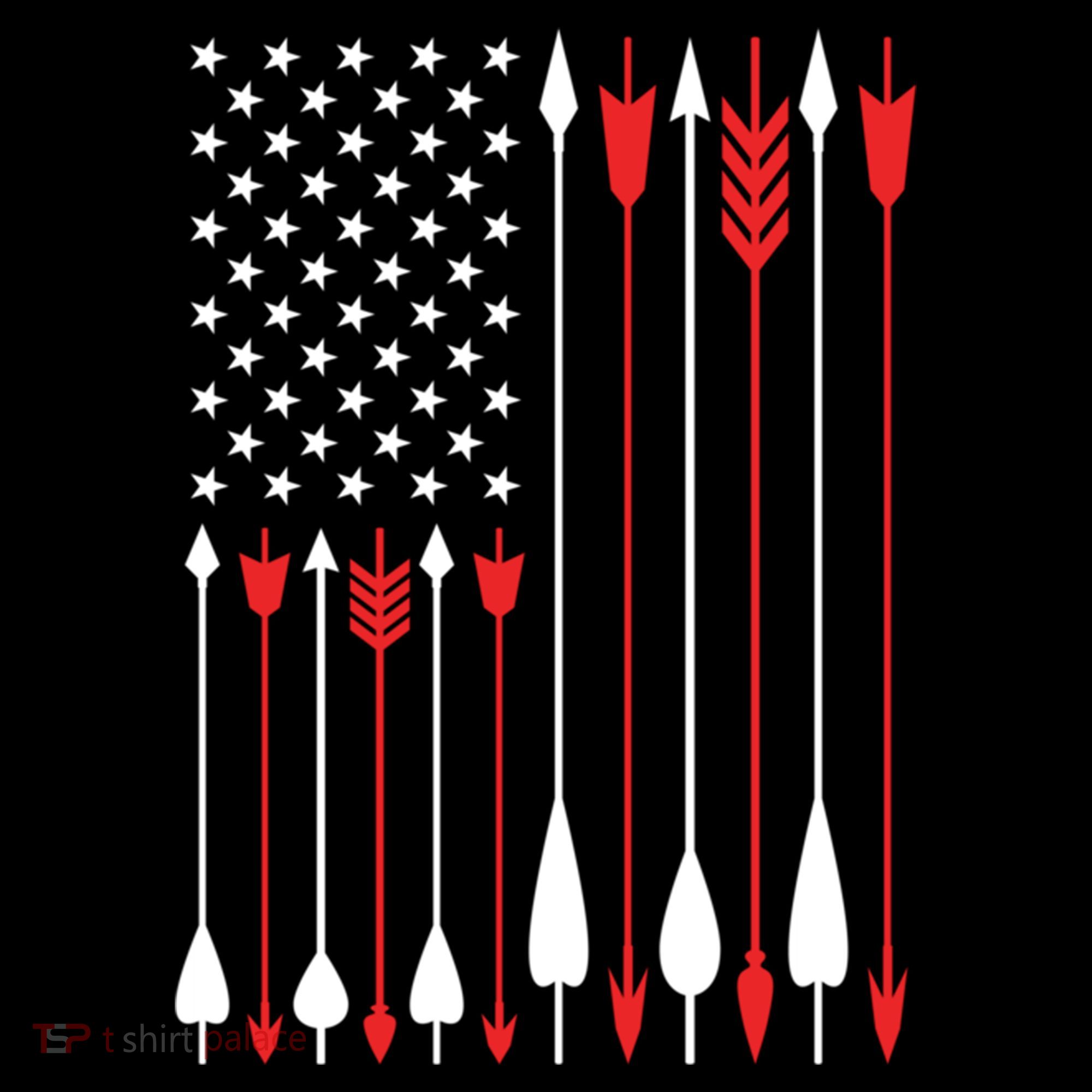 Bow Hunting Usa American Flag Archery Cute Gift Bow Hunter Coffee Mug