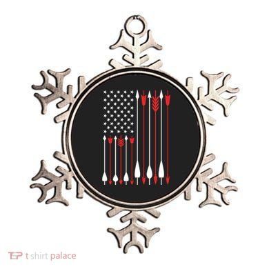 Bow Hunting Usa American Flag Archery Cute Gift Bow Hunter Ornament