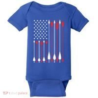 Bow Hunting Usa American Flag Archery Cute Gift Bow Hunter Baby Bodysuit thumb 0
