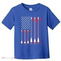 Bow Hunting Usa American Flag Archery Cute Gift Bow Hunter Toddler T-Shirt thumb 0