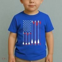 Bow Hunting Usa American Flag Archery Cute Gift Bow Hunter Toddler T-Shirt thumb 2