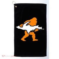 Bigfoot Holding UP Of Michigan Upper Peninsula Golf Towel thumb 0