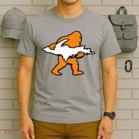 Bigfoot Holding UP Of Michigan Upper Peninsula T-Shirt thumb 6