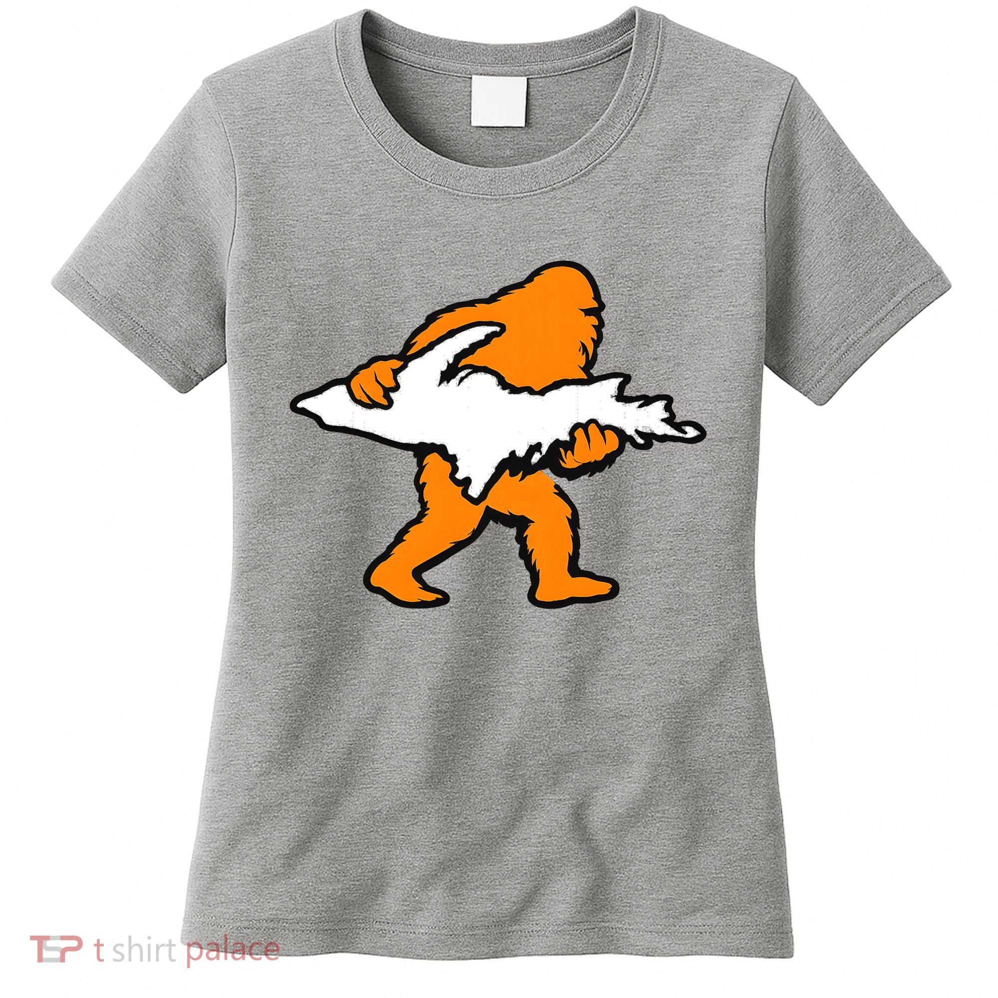 Bigfoot Holding UP Of Michigan Upper Peninsula Women's T-Shirt