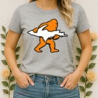 Bigfoot Holding UP Of Michigan Upper Peninsula Women's T-Shirt thumb 2