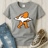 Bigfoot Holding UP Of Michigan Upper Peninsula Women's T-Shirt thumb 3