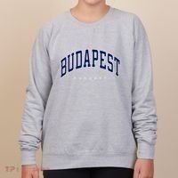 Budapest Hungary Varsity Style Women's Sweatshirt thumb 0