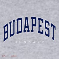 Budapest Hungary Varsity Style Women's Sweatshirt thumb 2