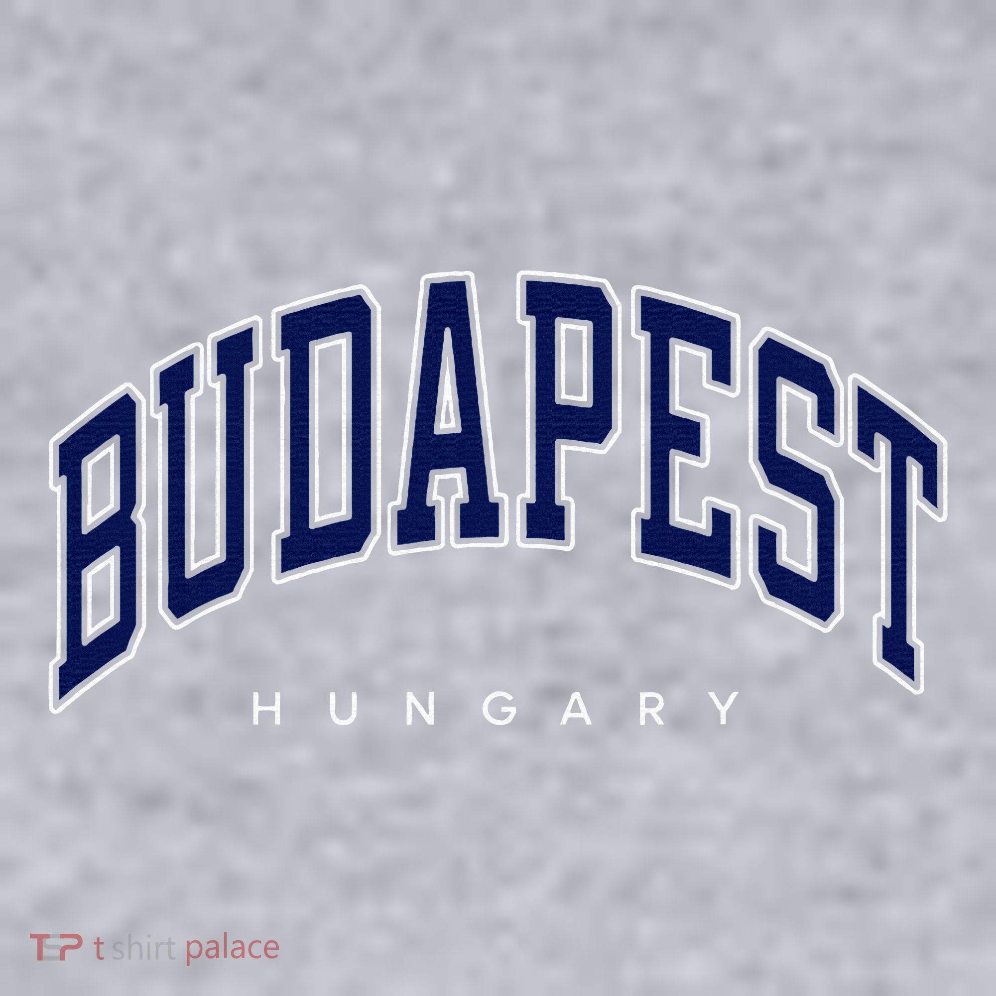 Budapest Hungary Varsity Style Women's Sweatshirt