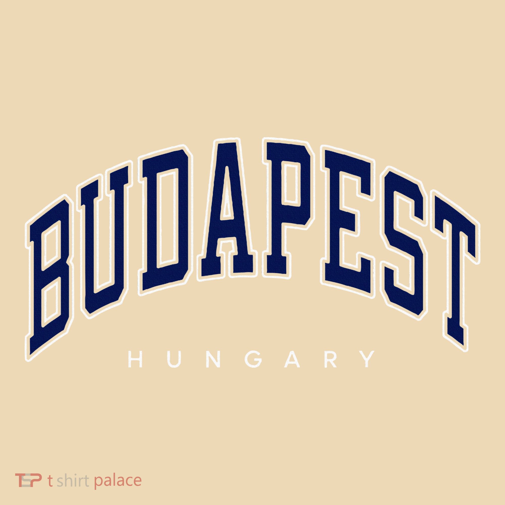 Budapest Hungary Varsity Style Tote Bag