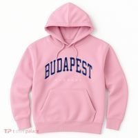Budapest Hungary Varsity Style Hoodie thumb 0