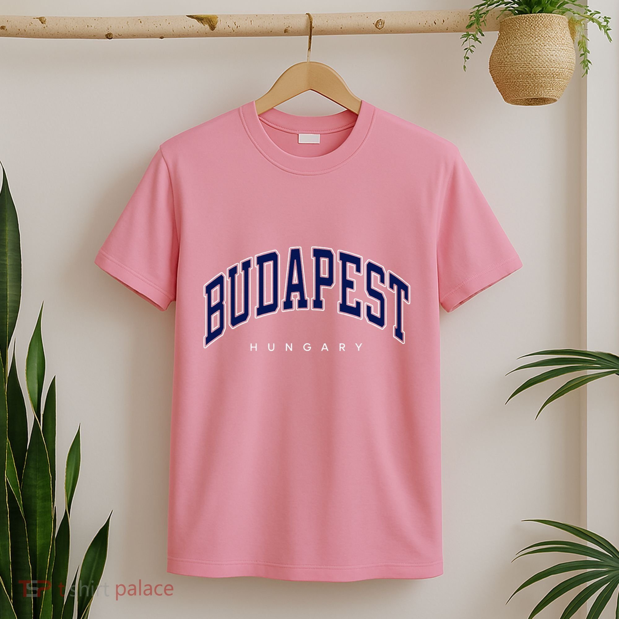 Budapest Hungary Varsity Style T-Shirt