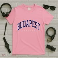 Budapest Hungary Varsity Style T-Shirt thumb 5