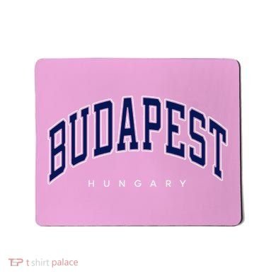 Budapest Hungary Varsity Style Mousepad