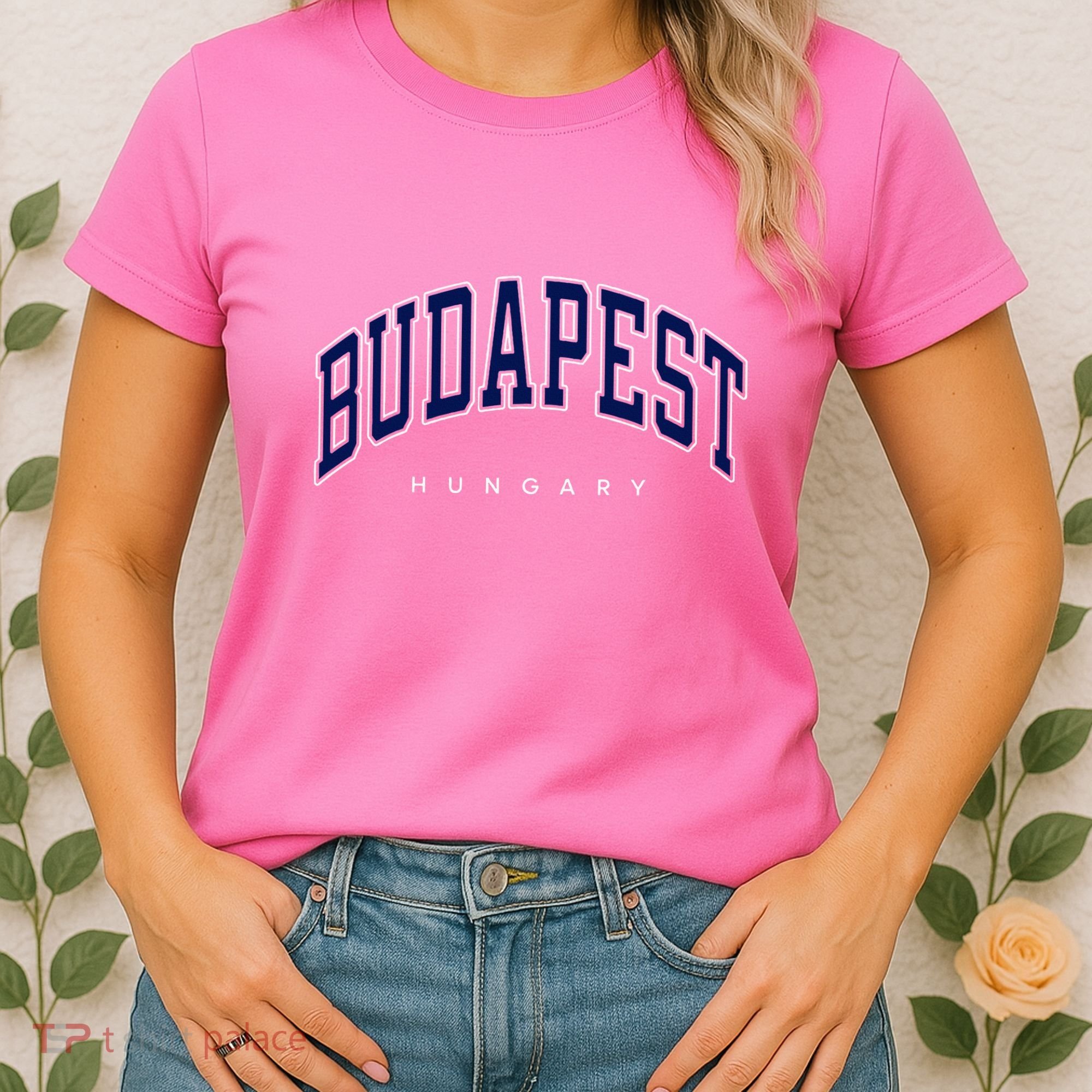 Budapest Hungary Varsity Style Women's T-Shirt