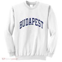 Budapest Hungary Varsity Style Sweatshirt thumb 0