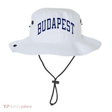 Budapest Hungary Varsity Style Bucket Hat