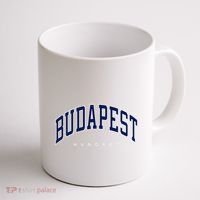 Budapest Hungary Varsity Style Coffee Mug thumb 1