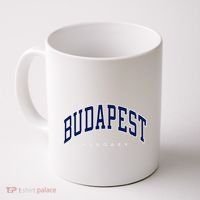Budapest Hungary Varsity Style Coffee Mug thumb 0