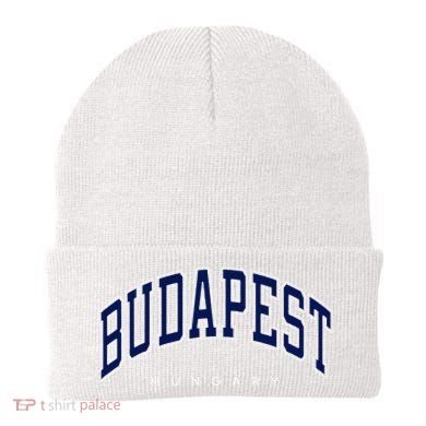 Budapest Hungary Varsity Style Beanie