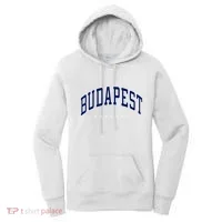 Budapest Hungary Varsity Style Women's Hoodie thumb 0