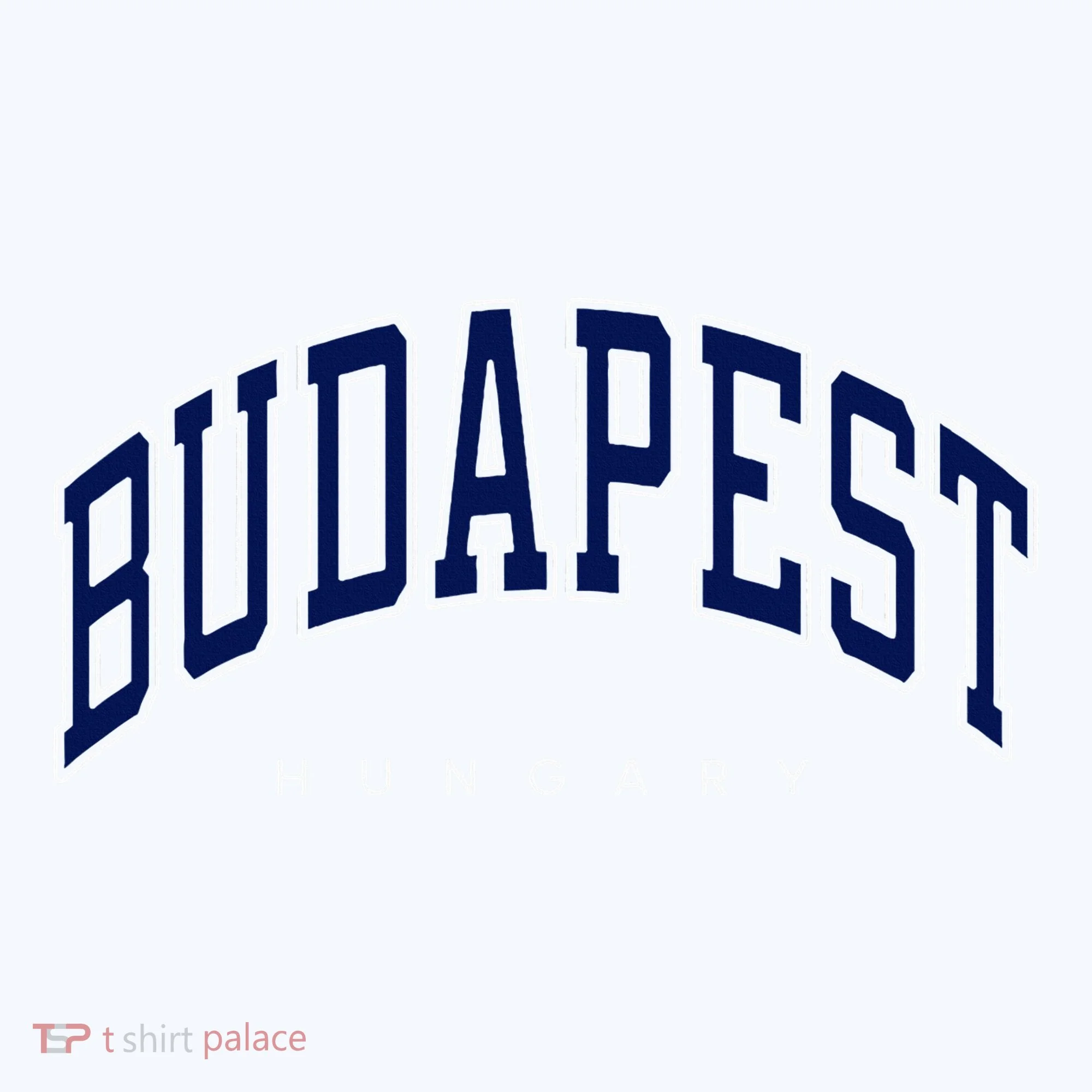 Budapest Hungary Varsity Style Women's Hoodie