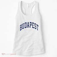 Budapest Hungary Varsity Style Women's Tank Top thumb 0