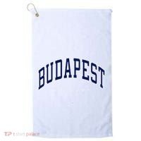 Budapest Hungary Varsity Style Golf Towel thumb 0