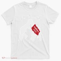 Bigfoot Holding We Believe In Kansas City Red Flag T-Shirt thumb 0