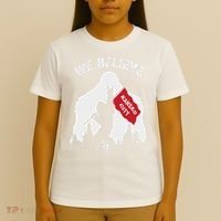 Bigfoot Holding We Believe In Kansas City Red Flag T-Shirt thumb 4