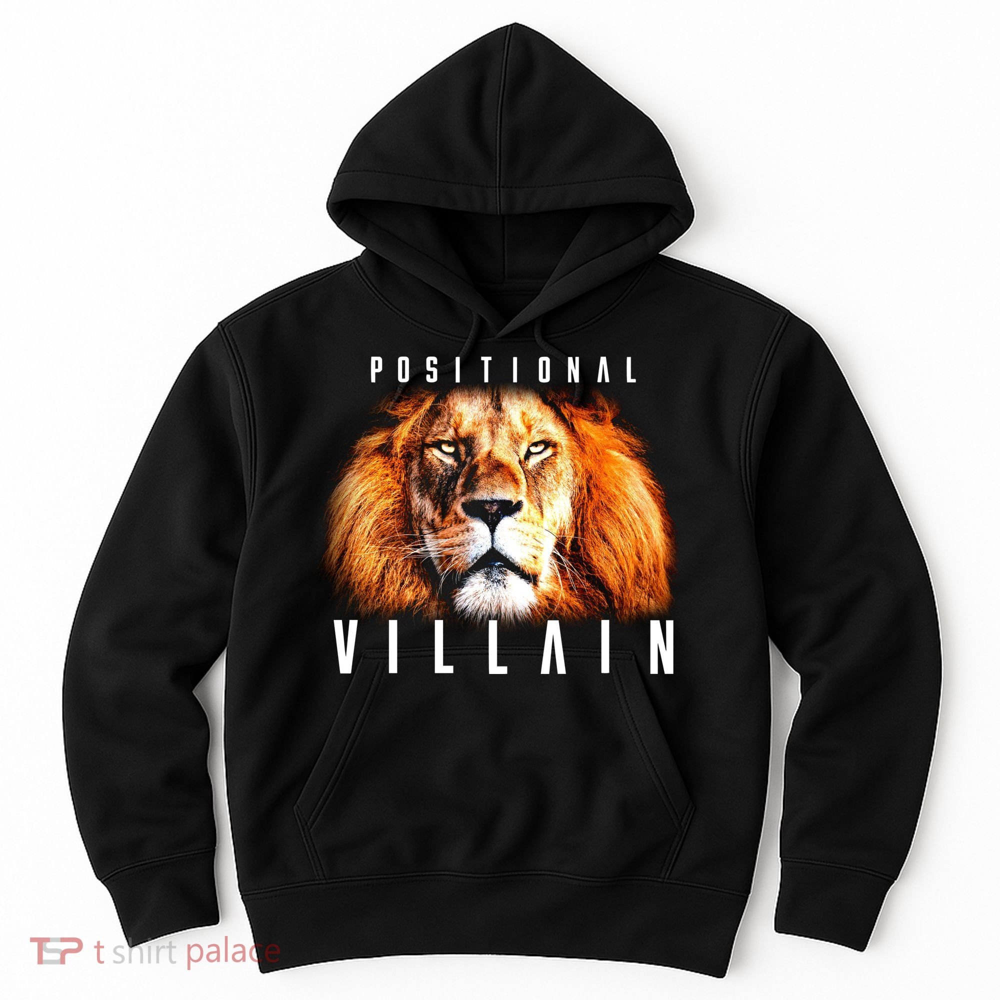 Wearing Positional Villain Hoodie