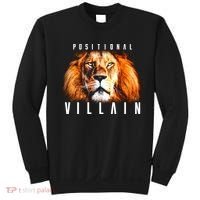 Wearing Positional Villain Sweatshirt thumb 0