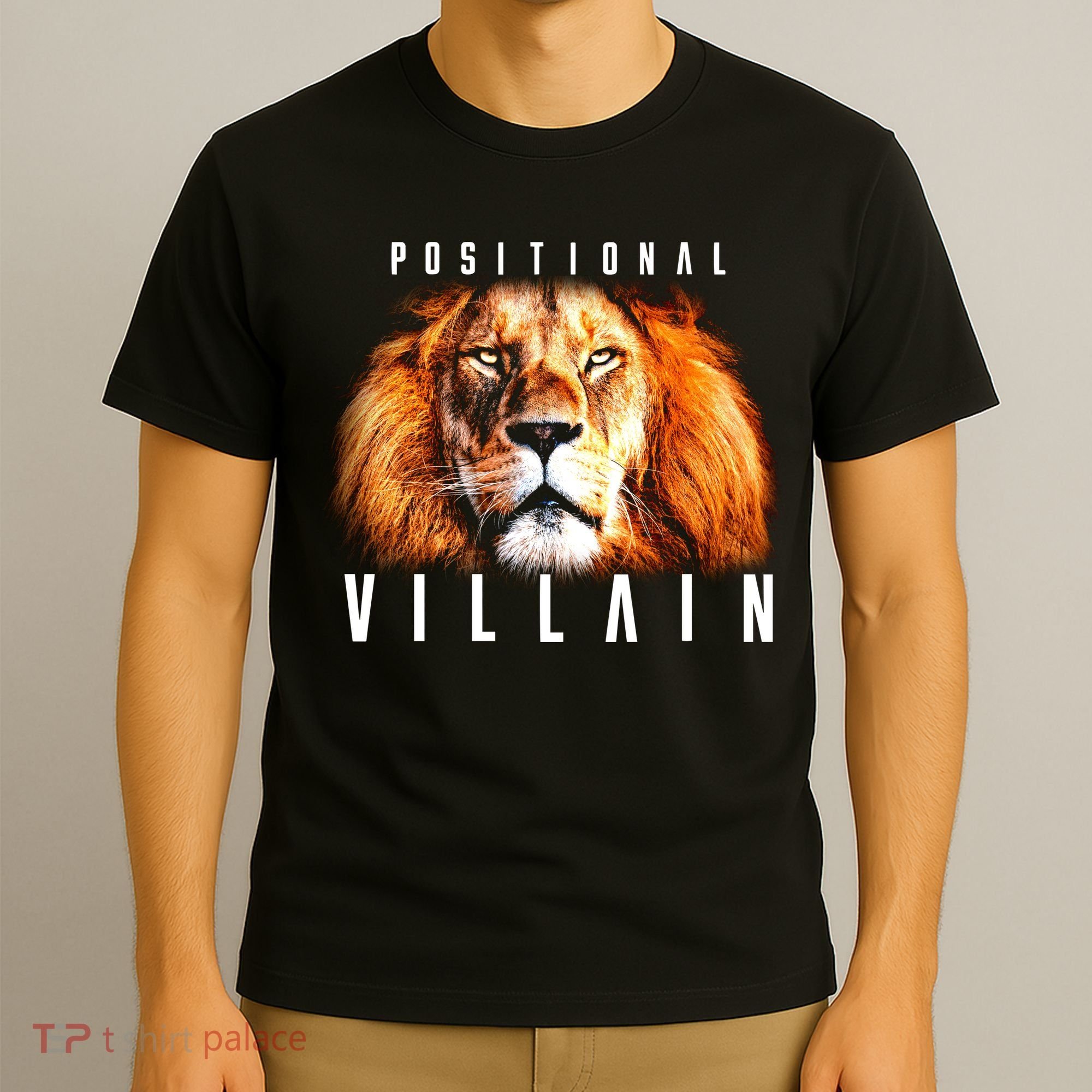 Wearing Positional Villain T-Shirt