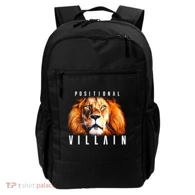 Wearing Positional Villain Backpack