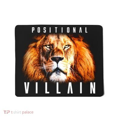 Wearing Positional Villain Mousepad