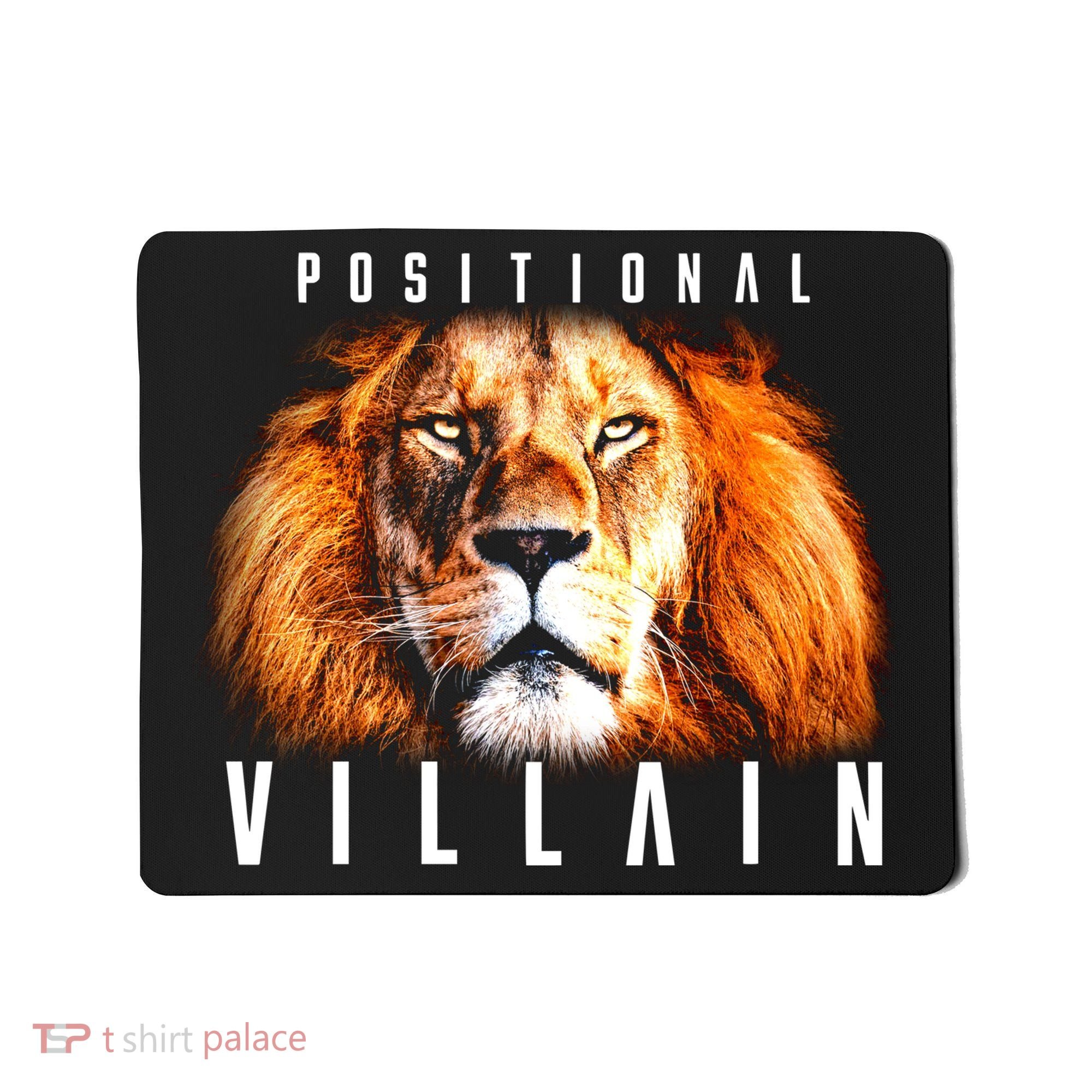 Wearing Positional Villain Mousepad