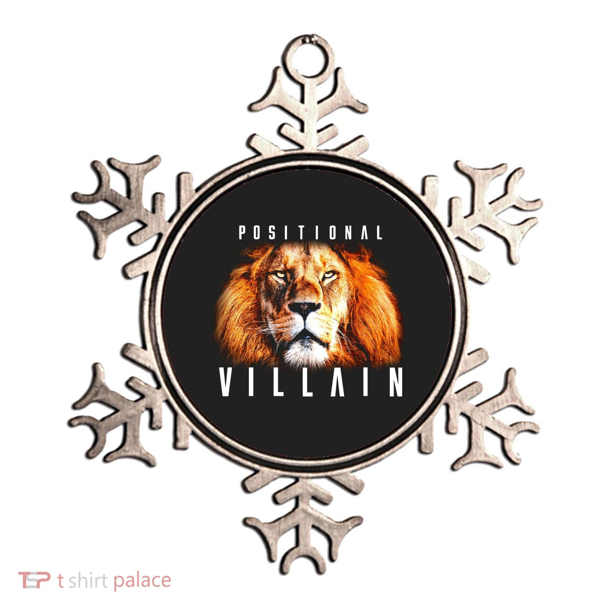 Wearing Positional Villain Ornament