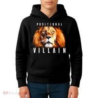 Wearing Positional Villain Kids Hoodie thumb 4