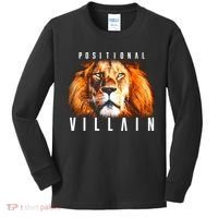 Wearing Positional Villain Kids Long Sleeve Shirt thumb 0