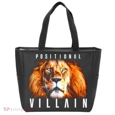Wearing Positional Villain Tote Bag