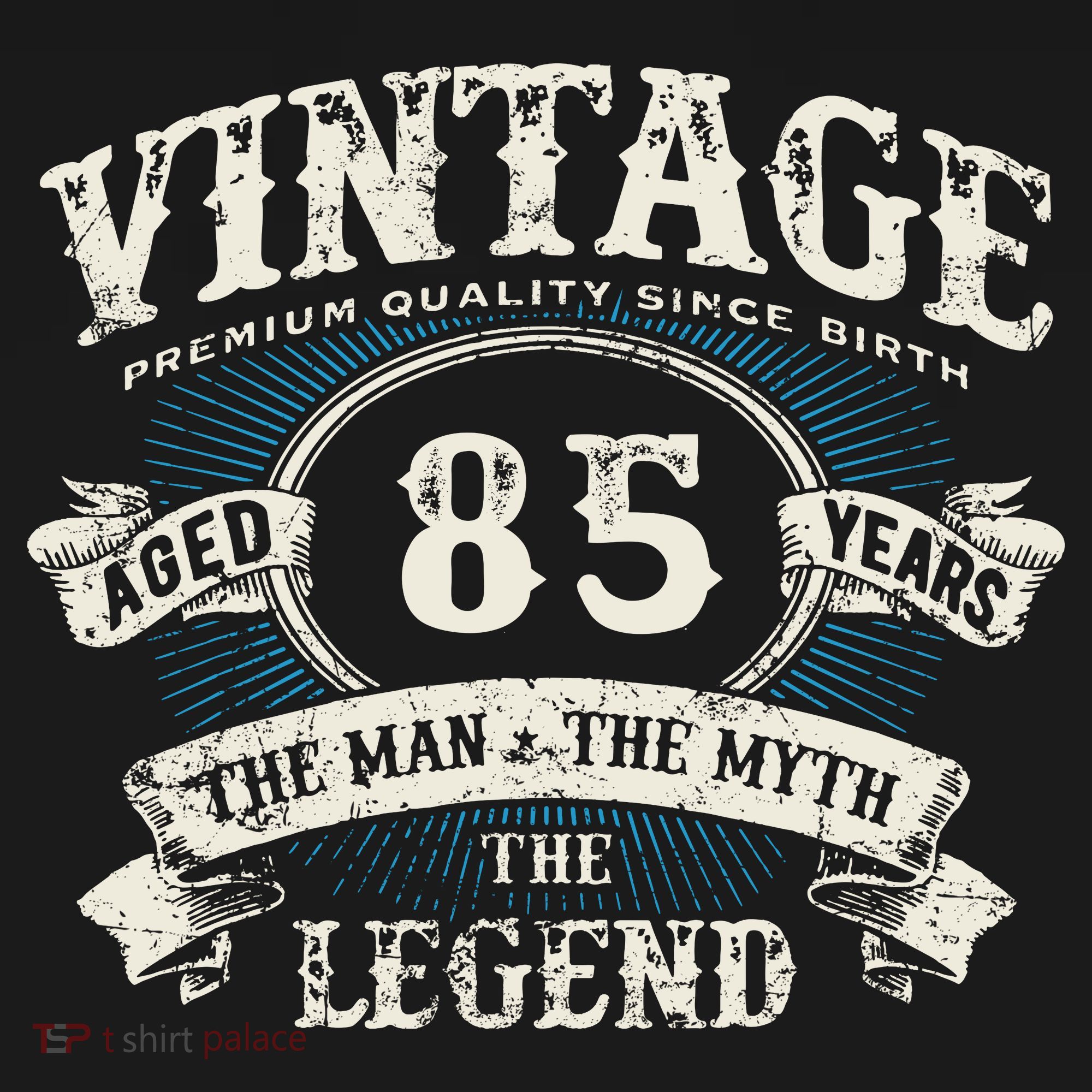 Born In 1937 Vintage Classic Dude 85th Years Old Birthday T-Shirt