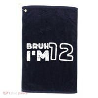 Bruh IM 12 ItS My 12th Birthday 12 Year Old Birthday Golf Towel thumb 0