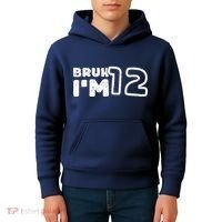Bruh IM 12 ItS My 12th Birthday 12 Year Old Birthday Kids Hoodie thumb 4
